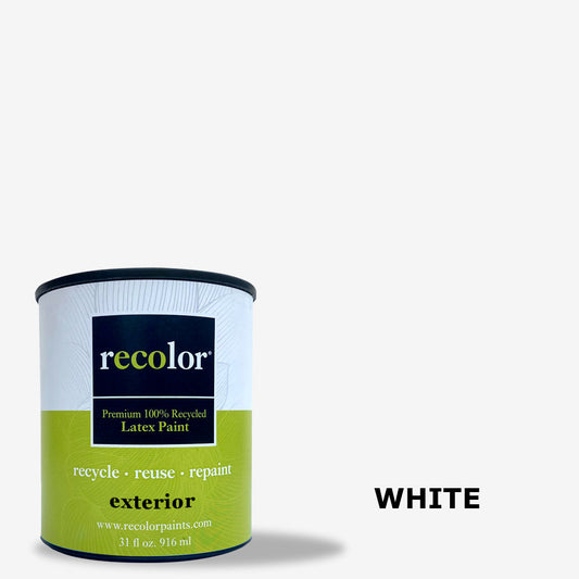 White Exterior Quart Paint